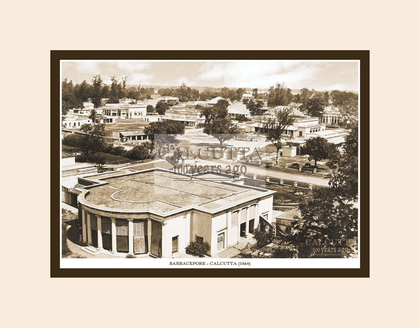 Barrackpore (Code: 8) Mounted Photo Print