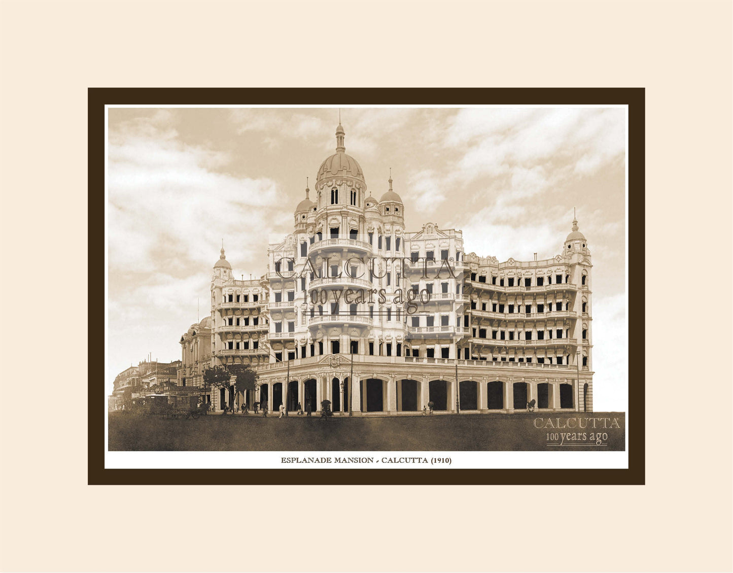 Esplanade Mansions (Code: 48) Mounted Photo Print