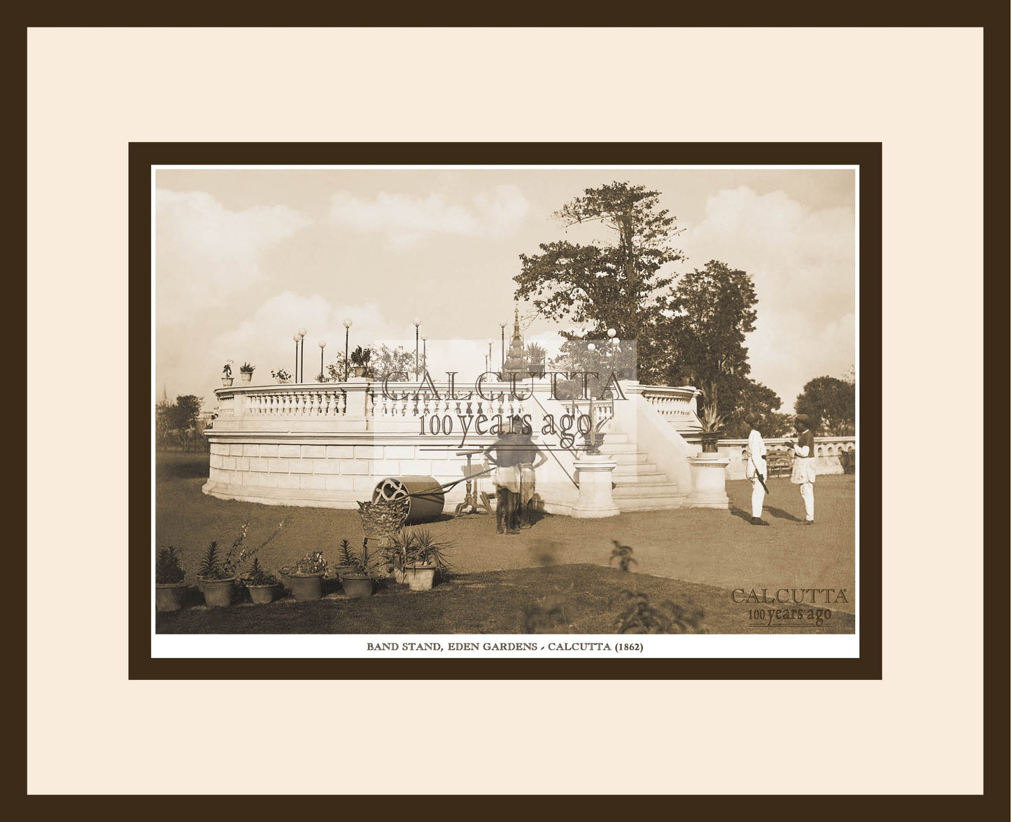 Band Stand, Eden Garden Park (Code: 3) Wood Frame