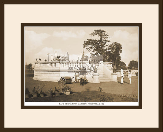 Band Stand, Eden Garden Park (Code: 3) Wood Frame