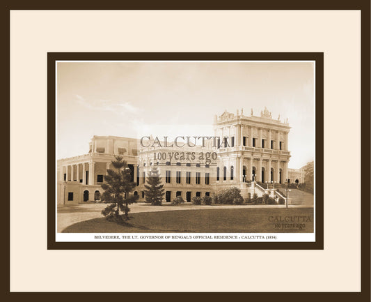 Belvedere, The Lt. Governor Of Bengalâ€™s Official Residence (Code: 10) Wood Frame