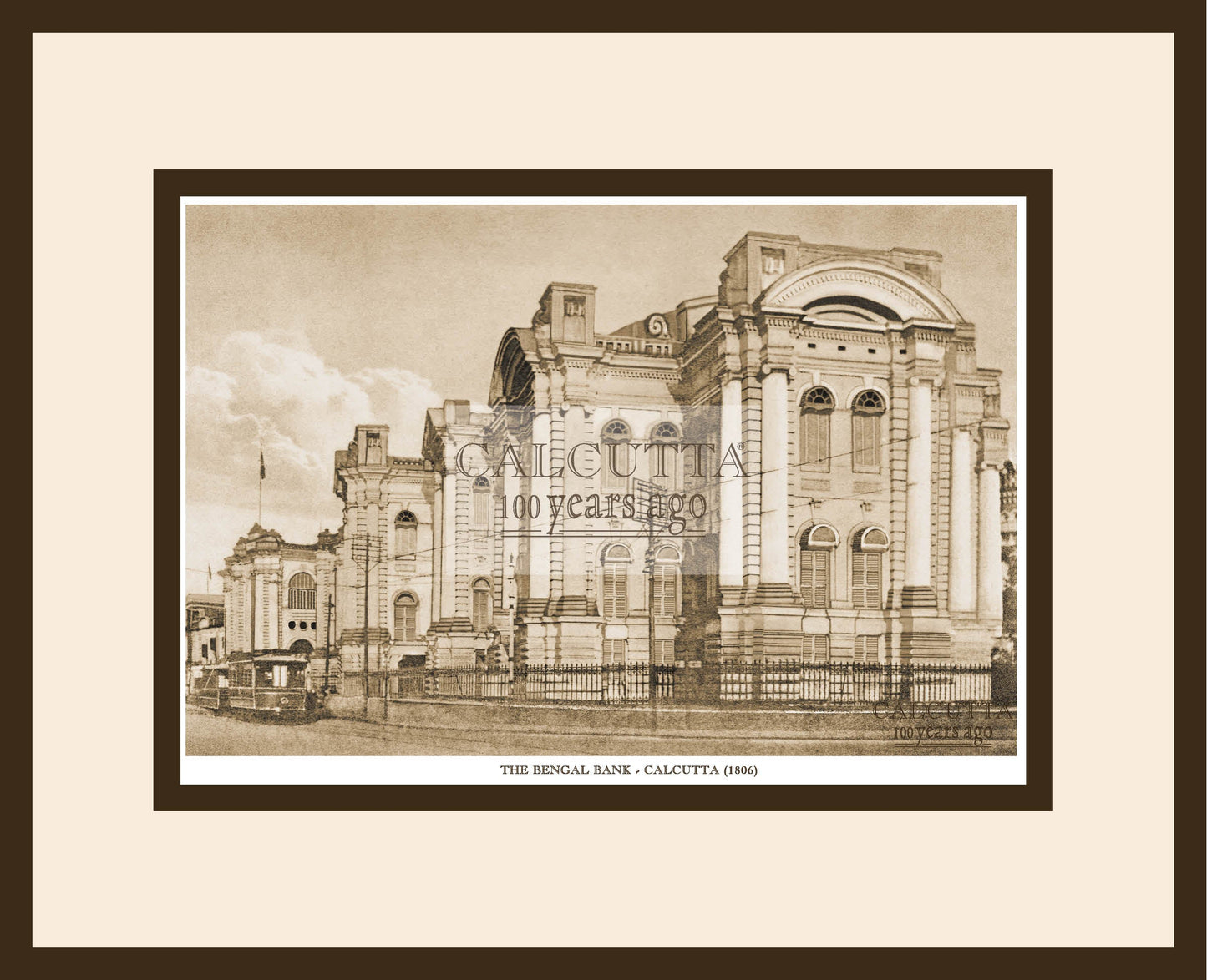 Bengal Bank  (Code: 11) Wood Frame