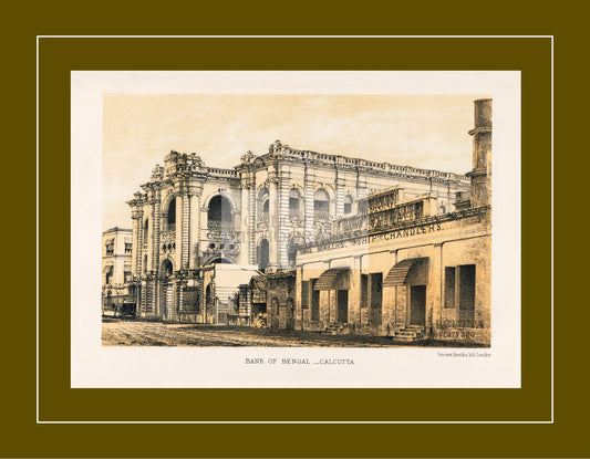 Bank of Bengal (Code: 015) – Coloured Lithograph
