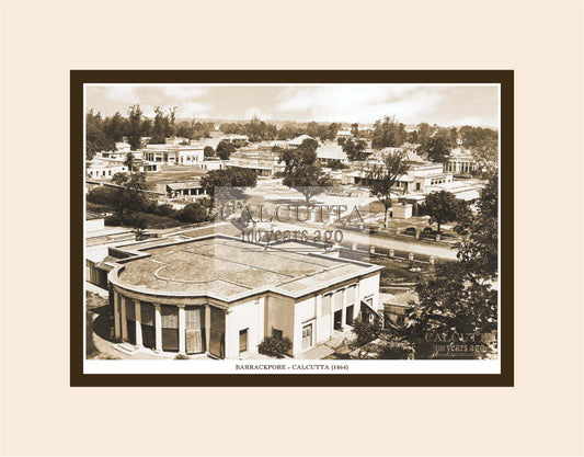 Barrackpore  (Code: 8) Mounted Photo Print