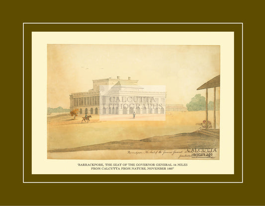 Barrackpore (Code: 017) – Coloured Lithograph