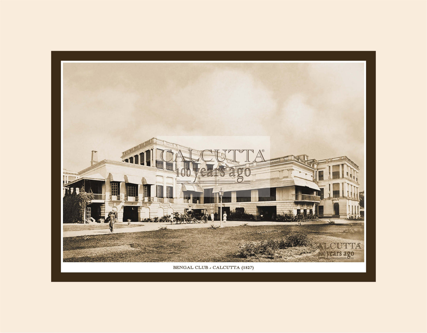 Bengal Club (Code: 12) Mounted Photo Print
