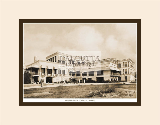 Bengal Club (Code: 12) Mounted Photo Print