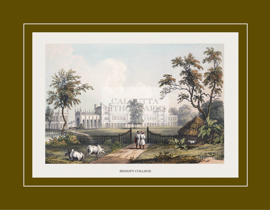 Bishop’s College (Code: 019) – Coloured Lithograph