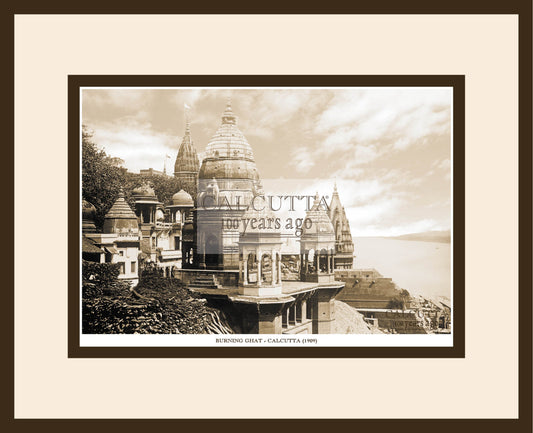 Burning Ghat  (Code: 18) Wood Frame