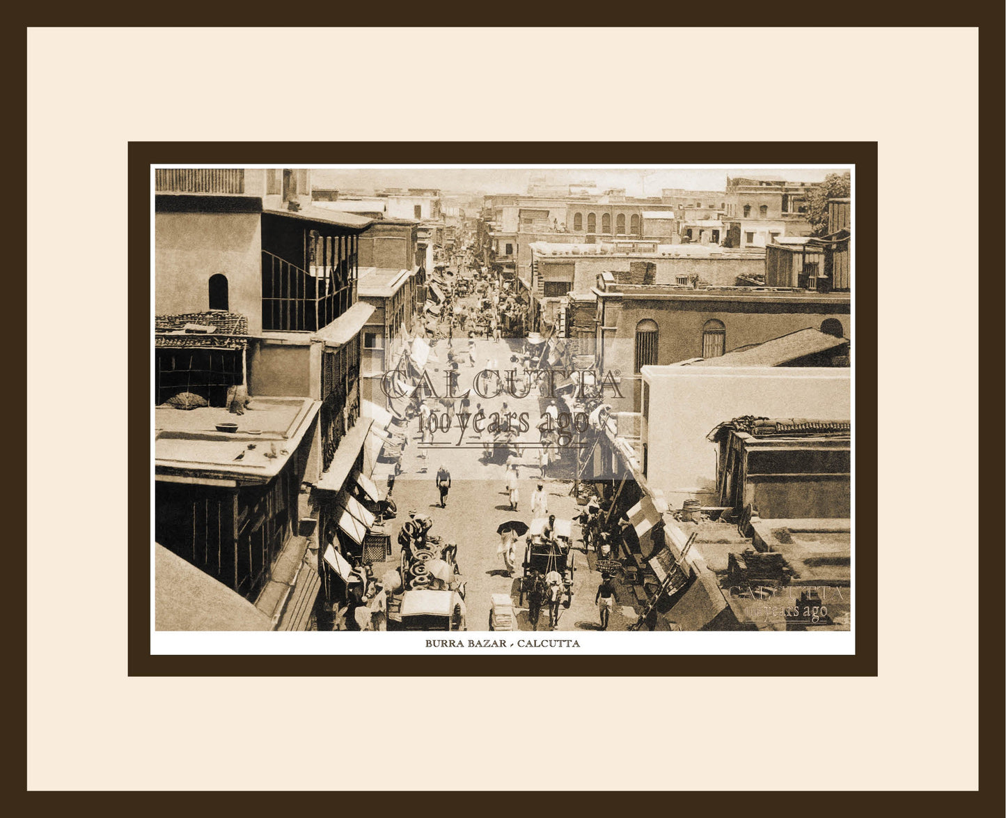 Burra Bazar (Code: 17) Wood Frame