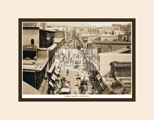 Burra Bazar (Code: 17) Mounted Photo Print