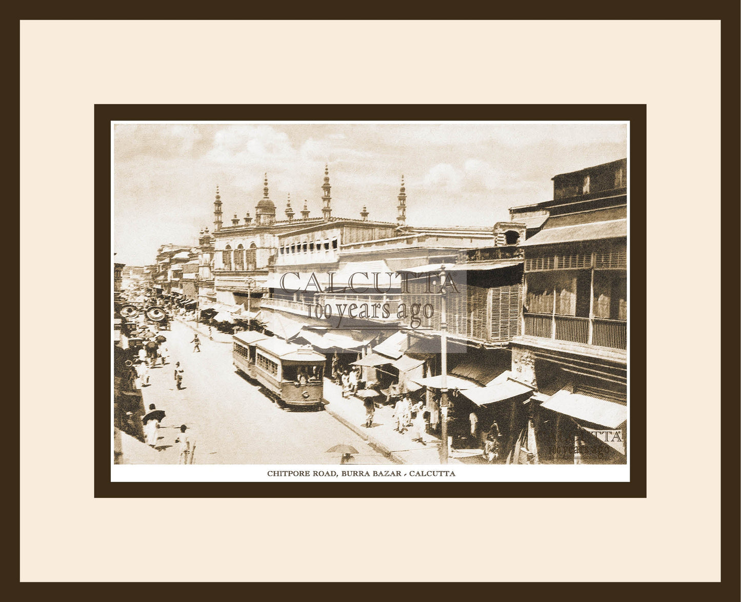 Chitpore Road, Burra Bazar (Code: 23) Wood Frame