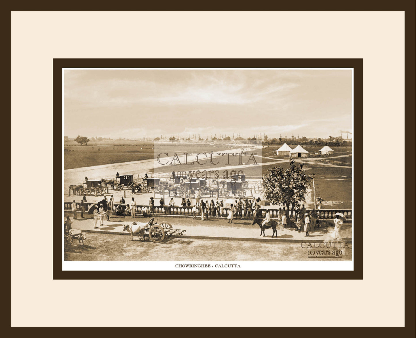 Chowringhee - 2 (Code: 25) Wood Frame