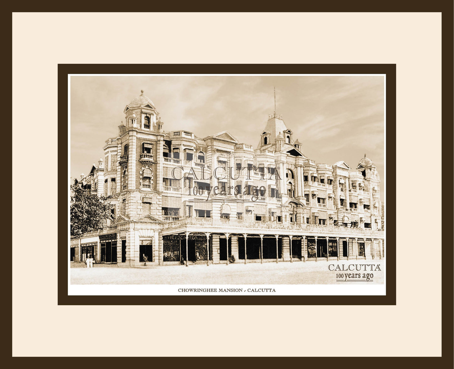 Chowringhee Mansion (Code: 26) Wood Frame