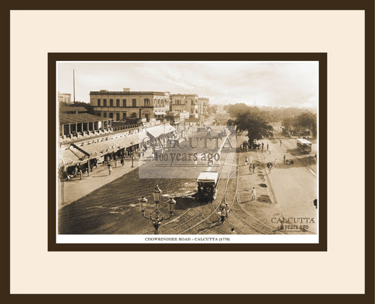 Chowringhee Road (Code: 27) Wood Frame