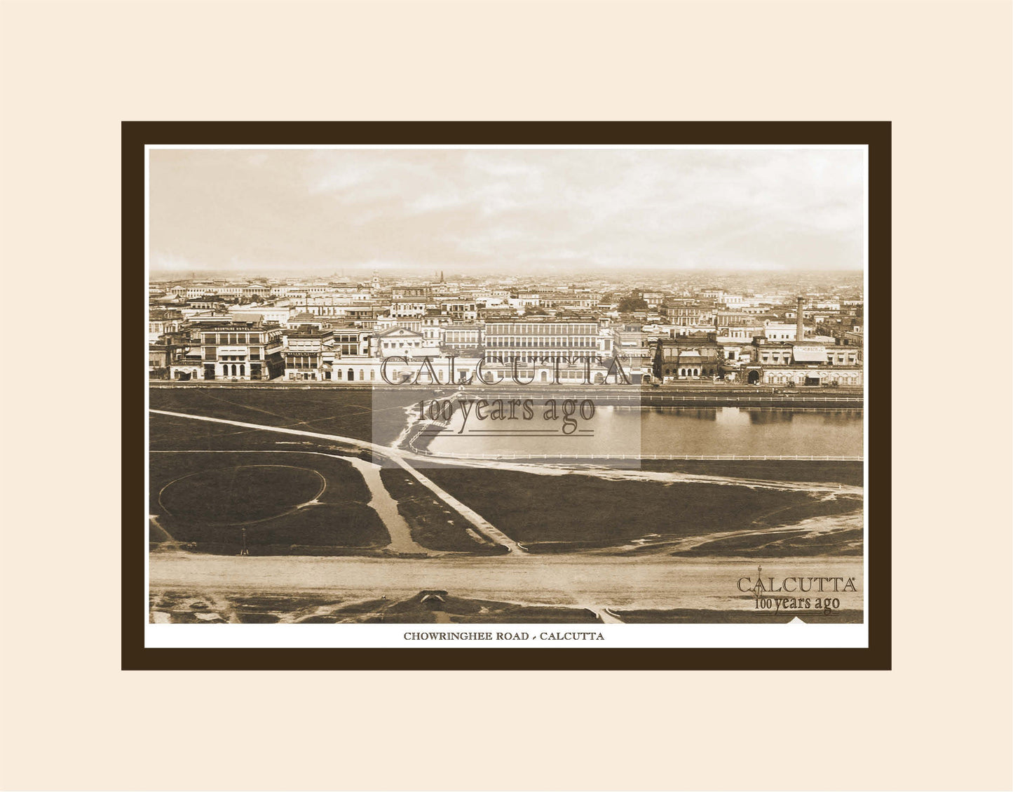 Chowringhee Road  (Code: 28) Mounted Photo Print