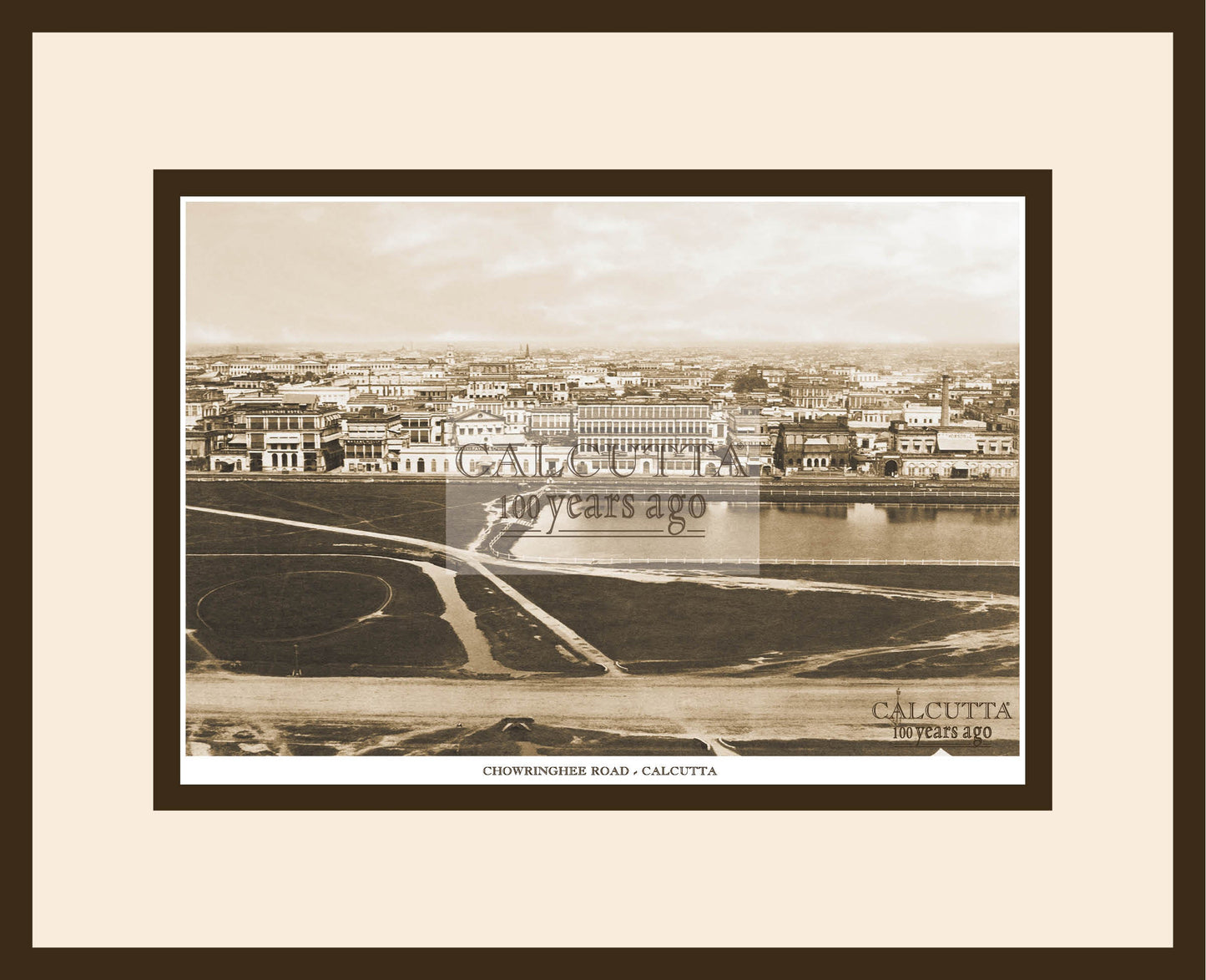 Chowringhee Road  (Code: 28) Wood Frame