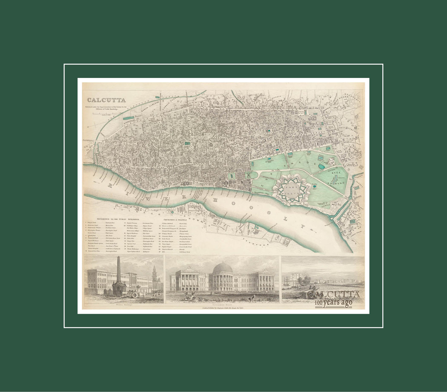 Calcutta Map (Code: 001)