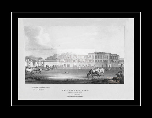 Chowringhee Road (Code: 005) – Black & White Lithograph