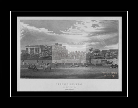 Chowringhee Road -4 (Code: 016) – Black & White Lithograph