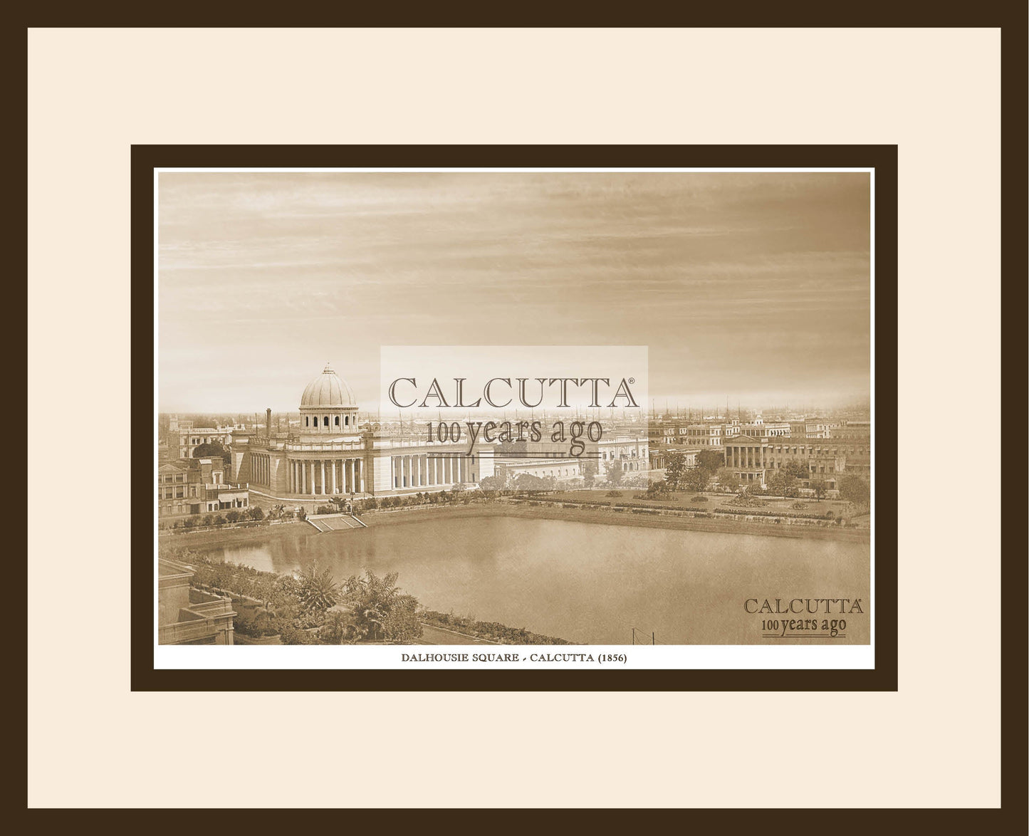 Dalhousie Square (Code: 33) Wood Frame