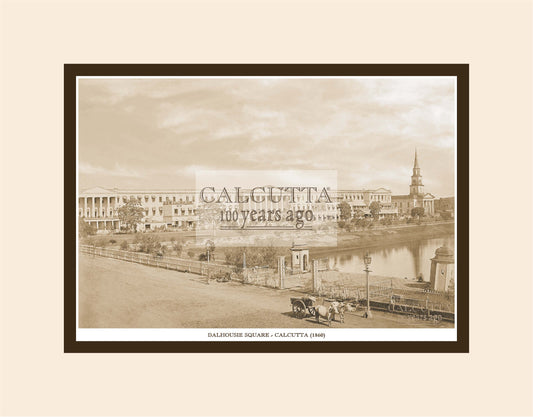Dalhousie Square (Code: 36) Mounted Photo Print