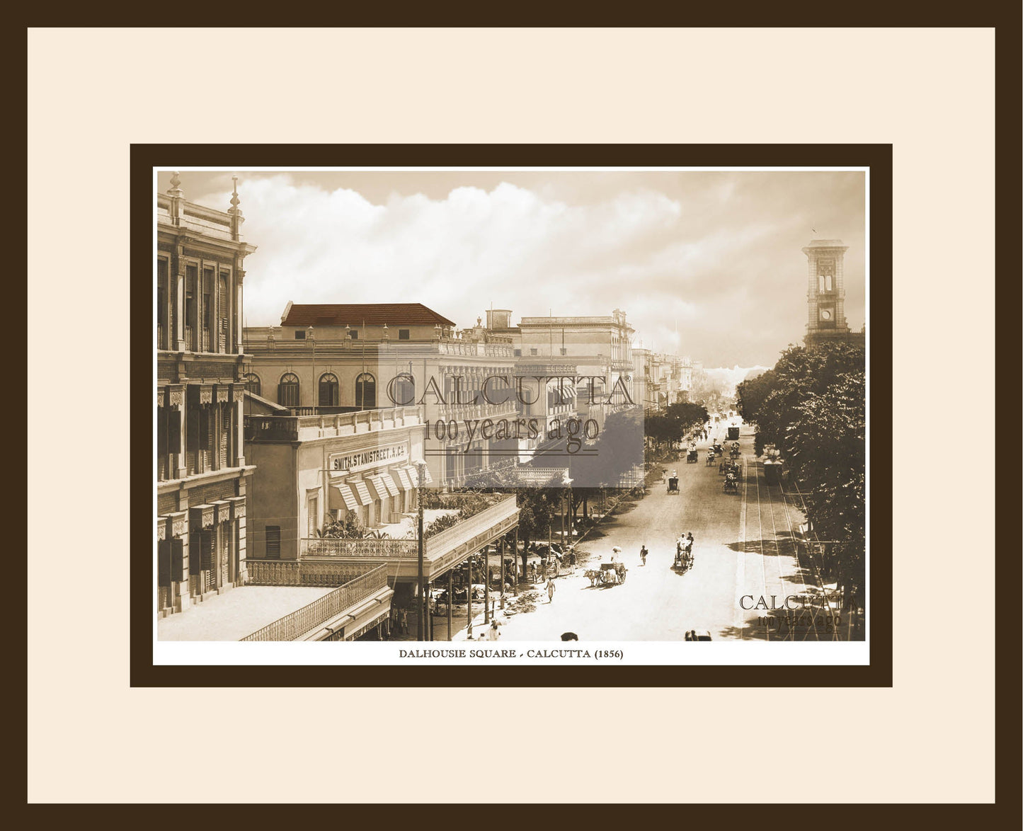 Dalhousie Square (Code: 34) Wood Frame