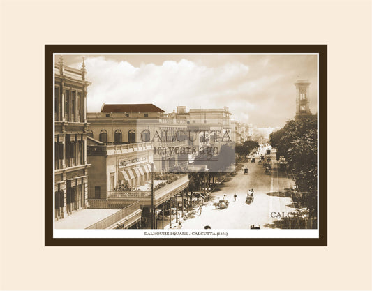 Dalhousie Square (Code: 34) Mounted Photo Print