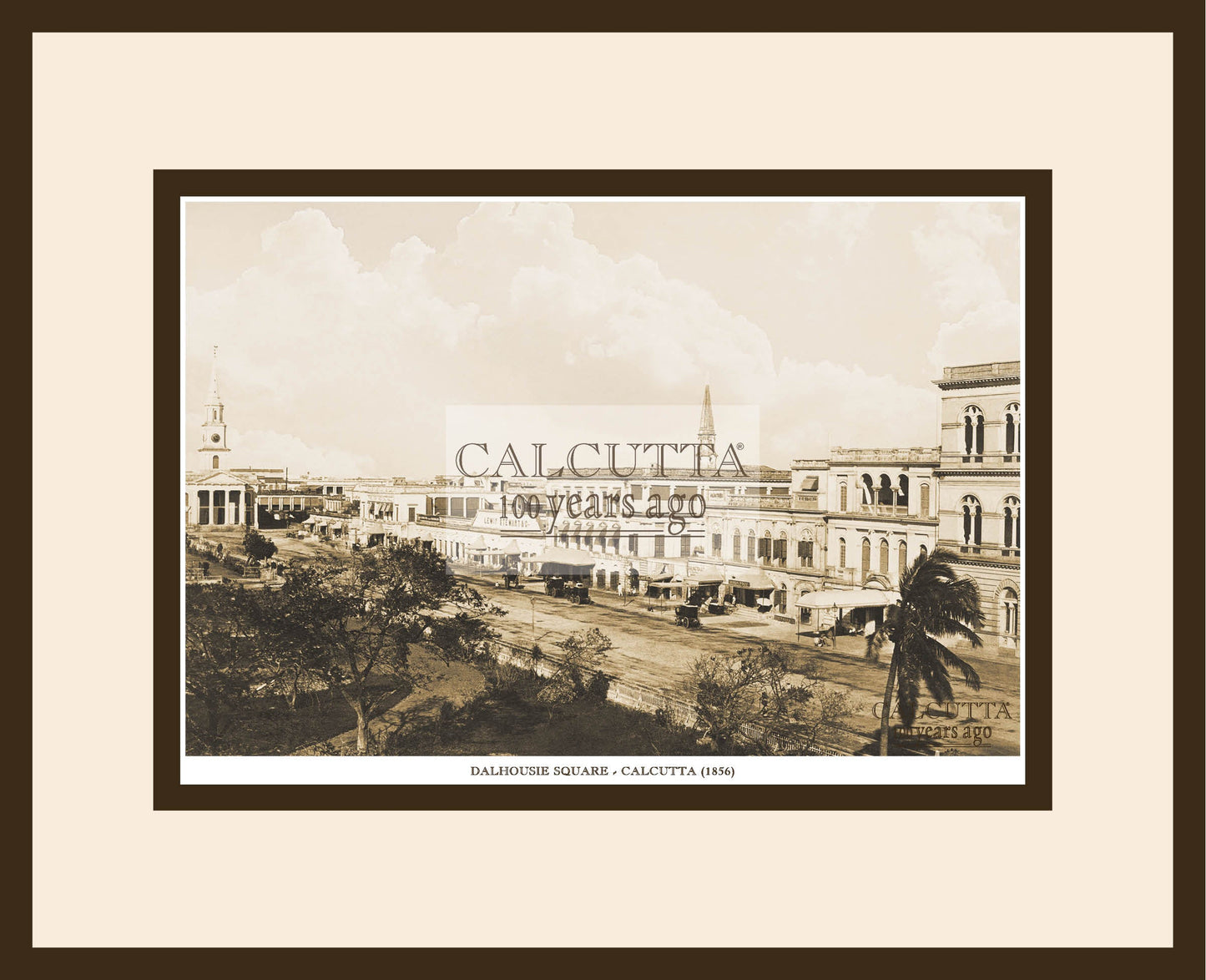 Dalhousie Square (Code: 35) Wood Frame