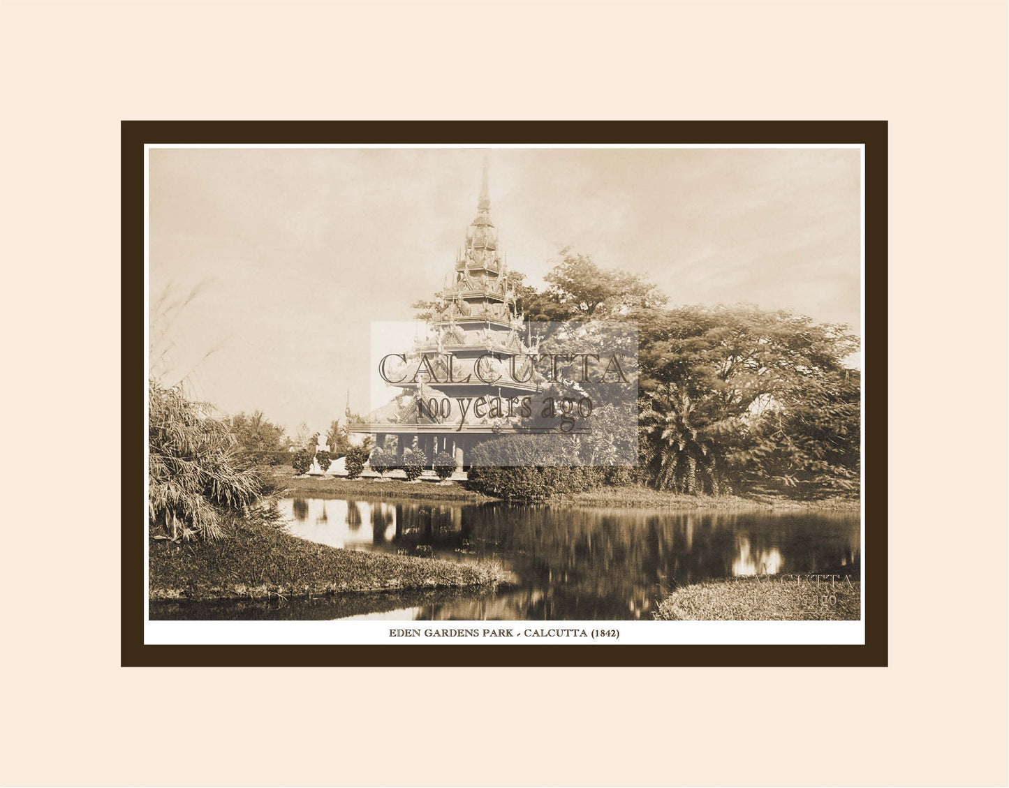 Eden Garden Park (Code: 41) Mounted Photo Print