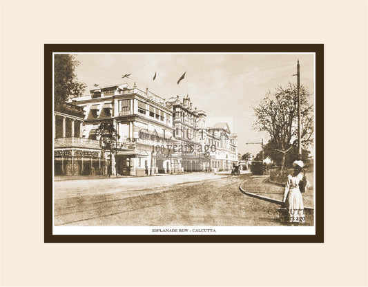 Esplanade Row - 1 (Code: 49) Mounted Photo Print