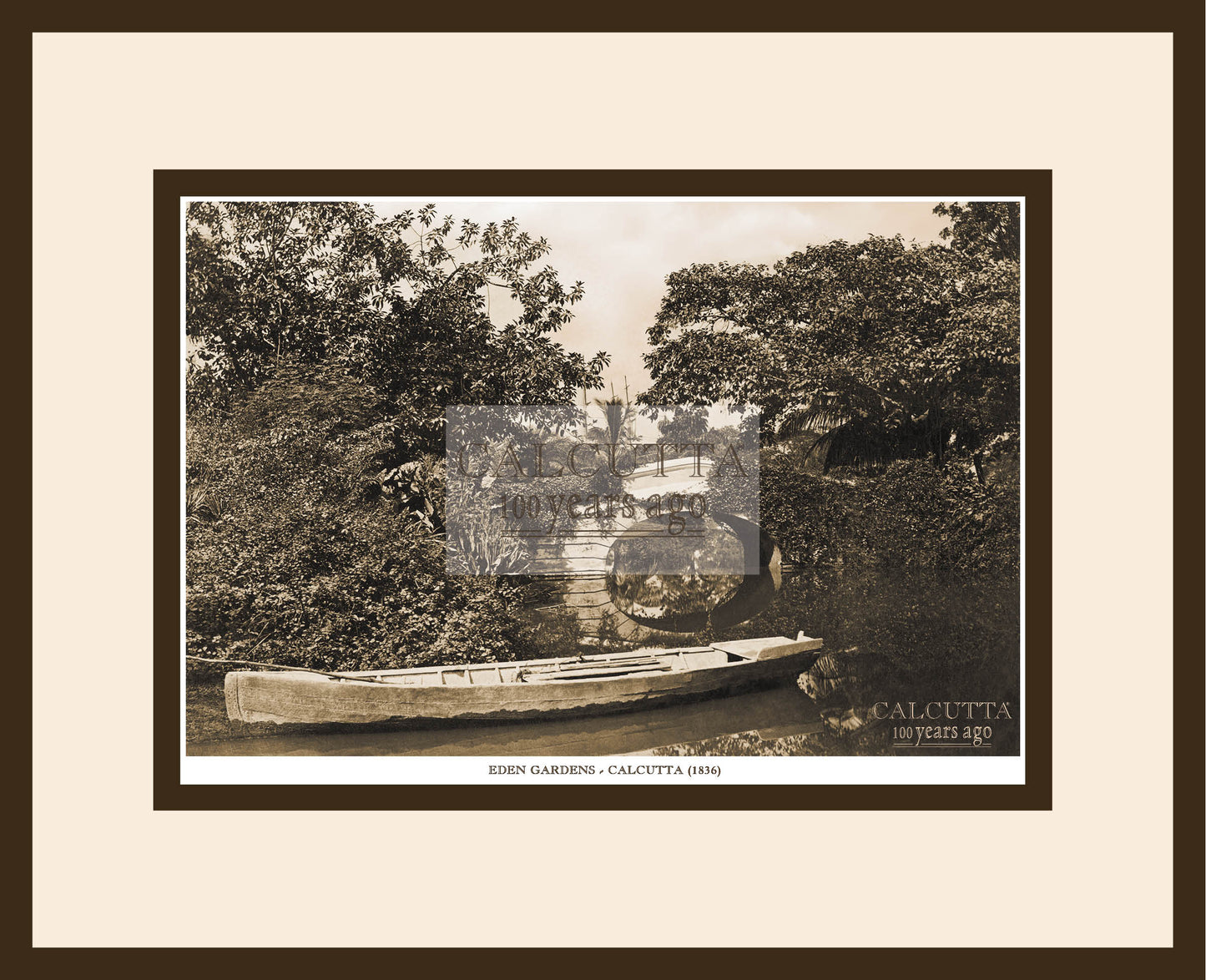 Eden Gardens (Code: 39) Wood Frame