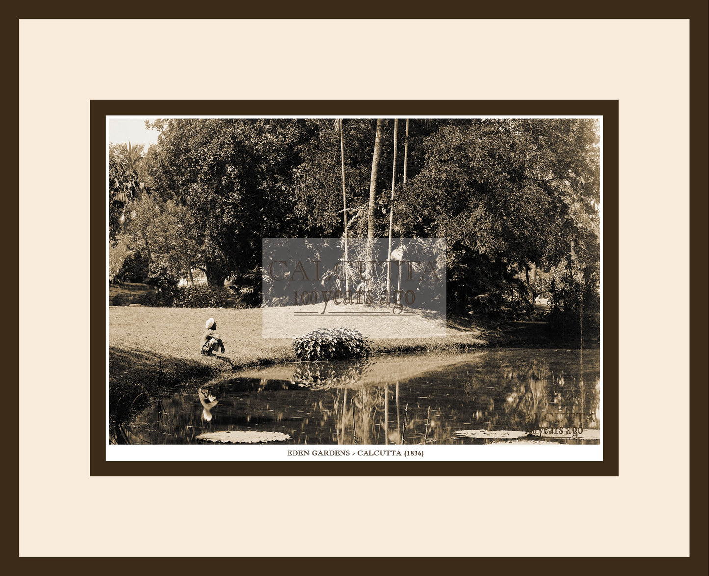 Eden Gardens (Code: 44) Wood Frame