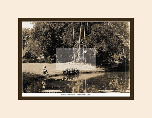 Eden Gardens (Code: 44) Mounted Photo Print