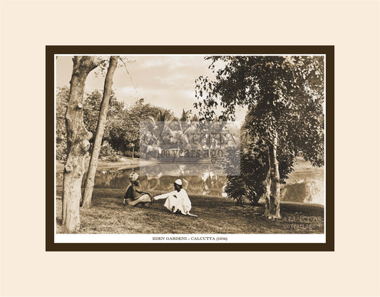 Eden Gardens (Code: 46) Mounted Photo Print