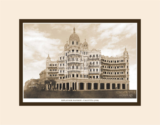 Esplanade Mansions  (Code: 48) Mounted Photo Print