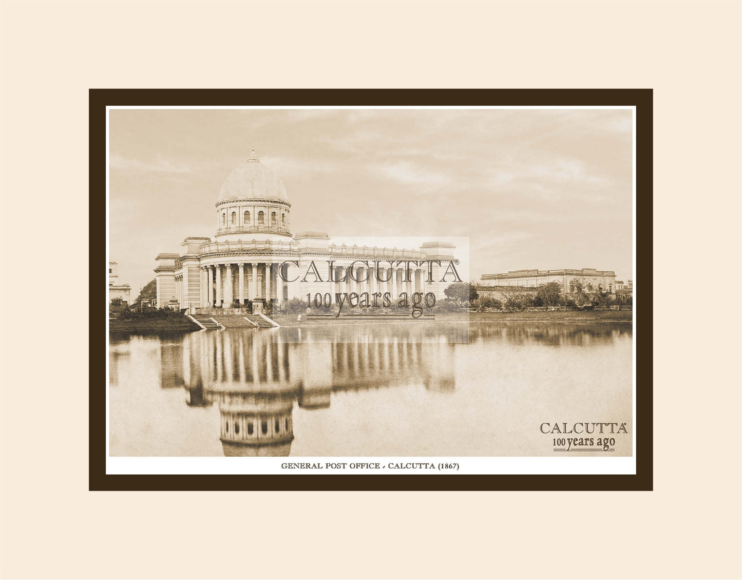 General Post Office (Code: 53) Mounted Photo Print