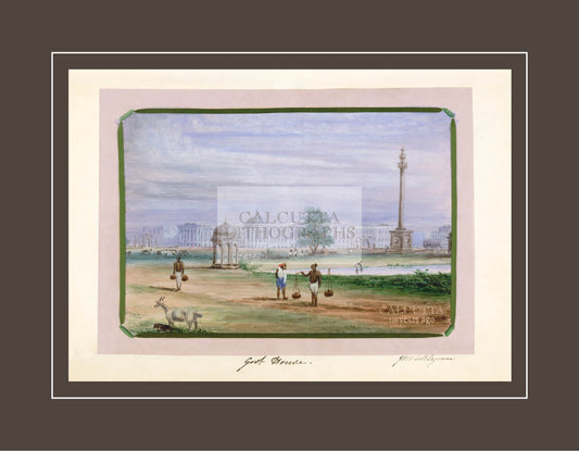 Government House (Code: 041) – Coloured Lithograph