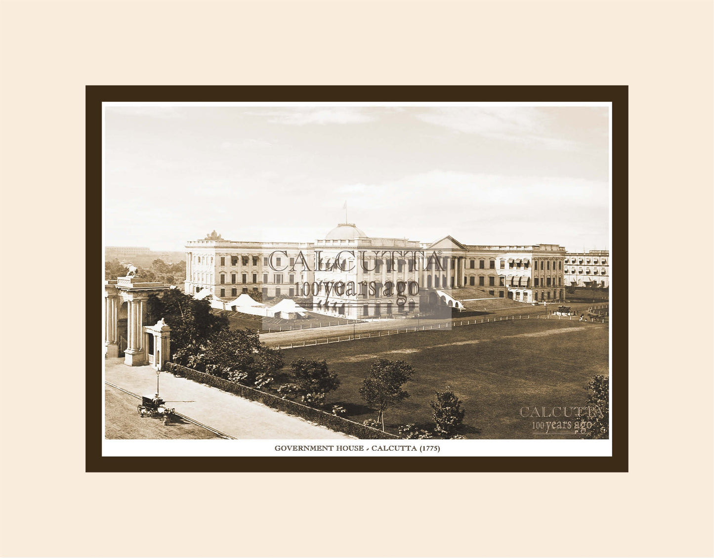 Government House (Code: 57) Mounted Photo Print