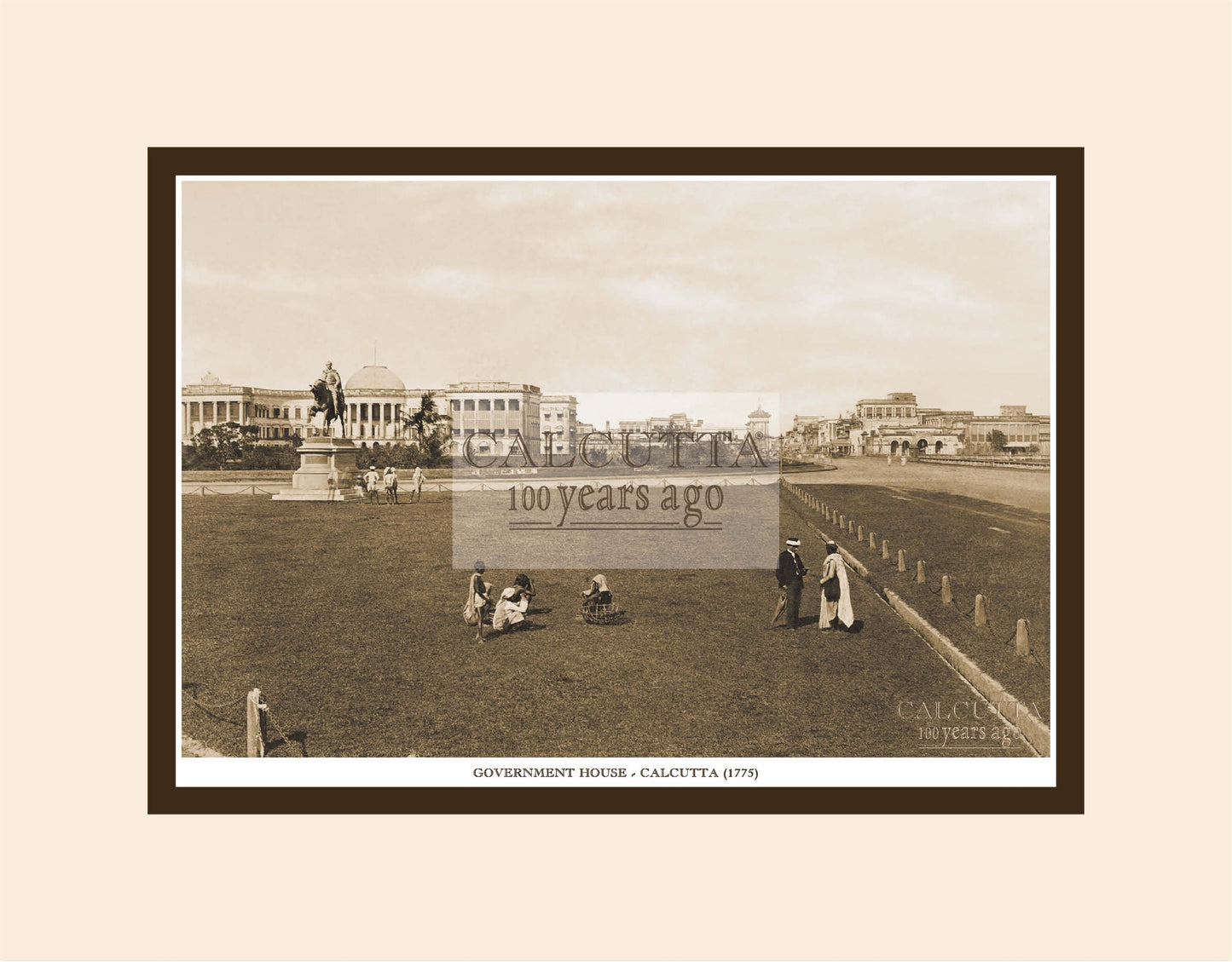 Government House (Code: 58) Mounted Photo Print