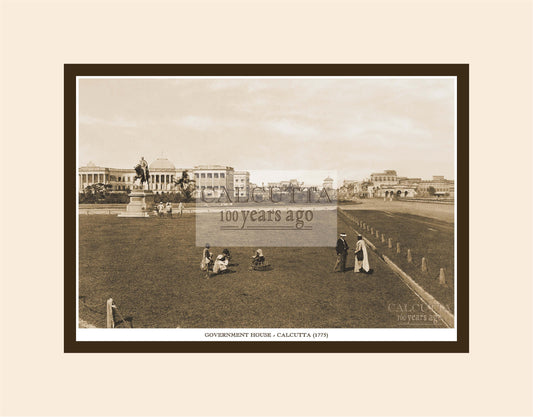 Government House (Code: 58) Mounted Photo Print