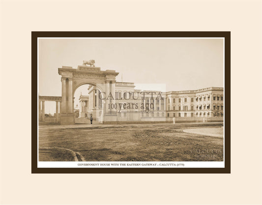 Government House With The Eastern Gateway (Code: 51) Mounted Photo Print