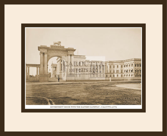 Government House With The Eastern Gateway (Code: 51) Wood Frame