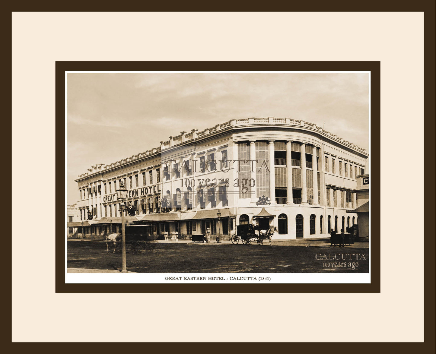 Great Eastern Hotel (Code: 63) Wood Frame
