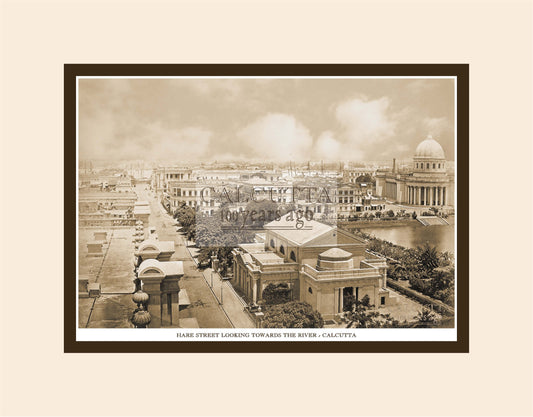 Hare Street Looking Towards The River (Code: 65) Mounted Photo Print