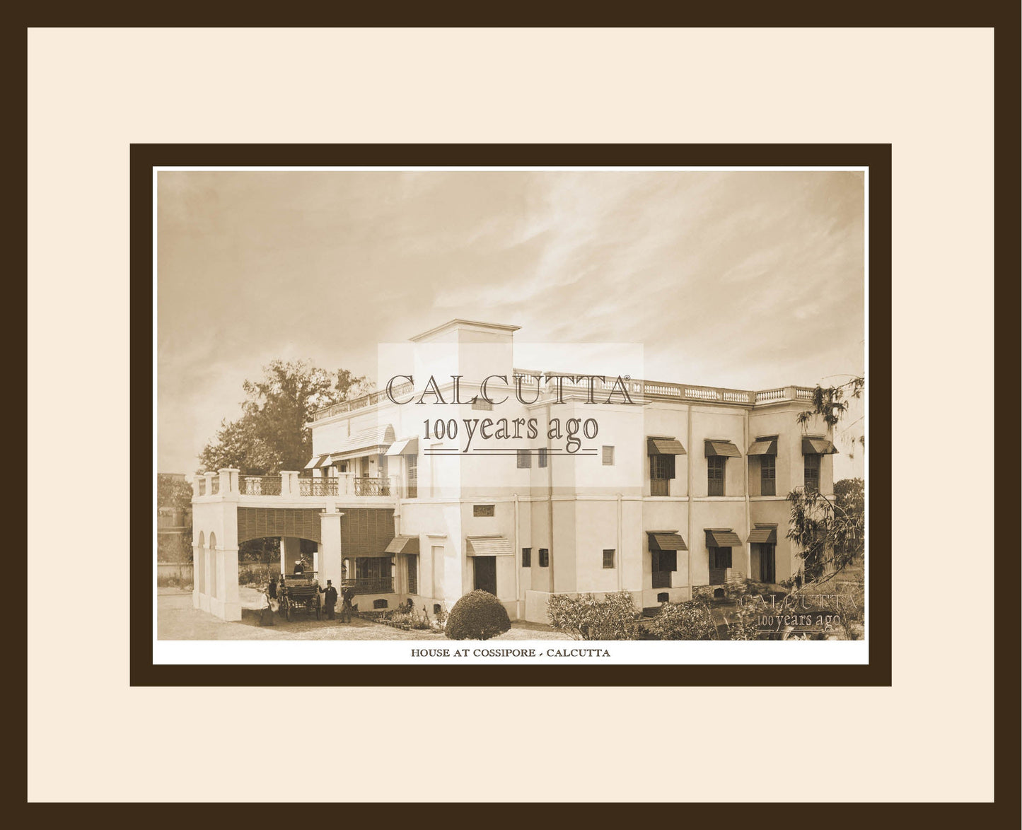 House At Cossipore (Code: 76) Wood Frame