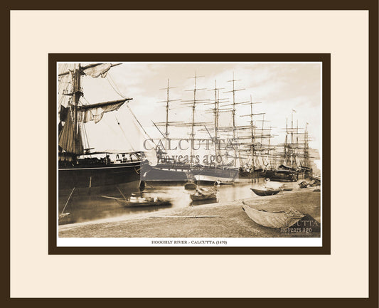 Hooghly River (Code: 73) Wood Frame