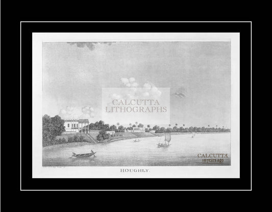 Houghly (Code: 044) – Black & White Lithograph