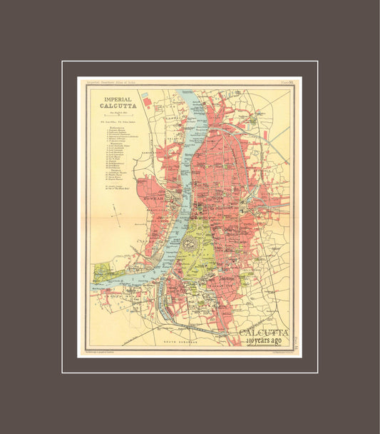 Calcutta Map (Code: 002)