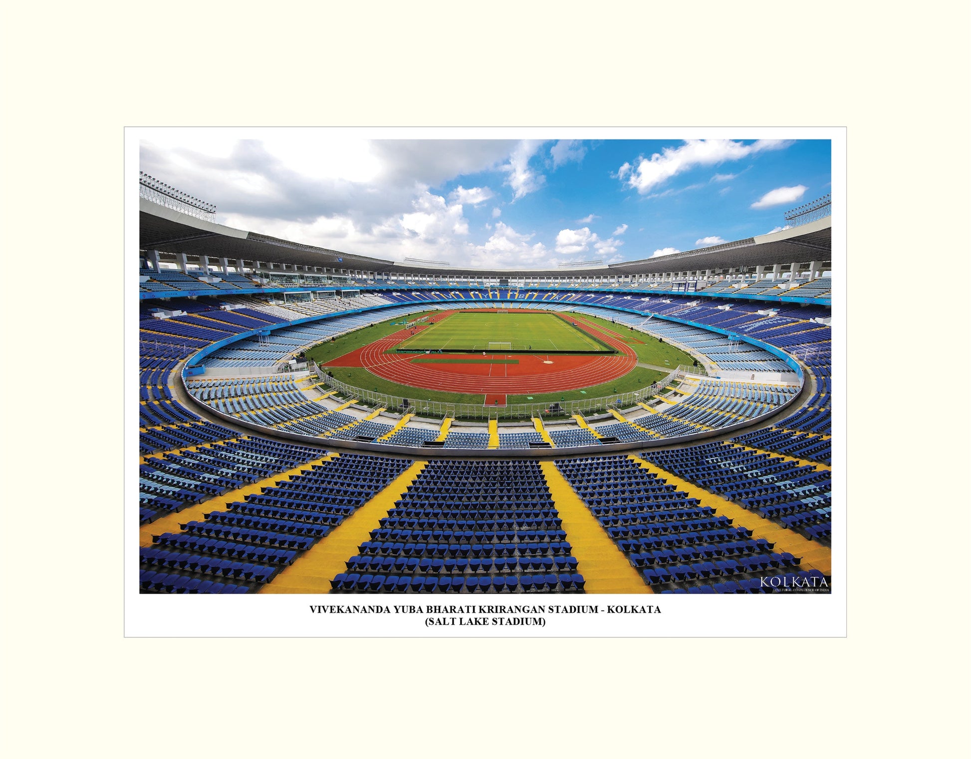Vivekananda Yuba Bharati Krirangan Stadium – Artwork